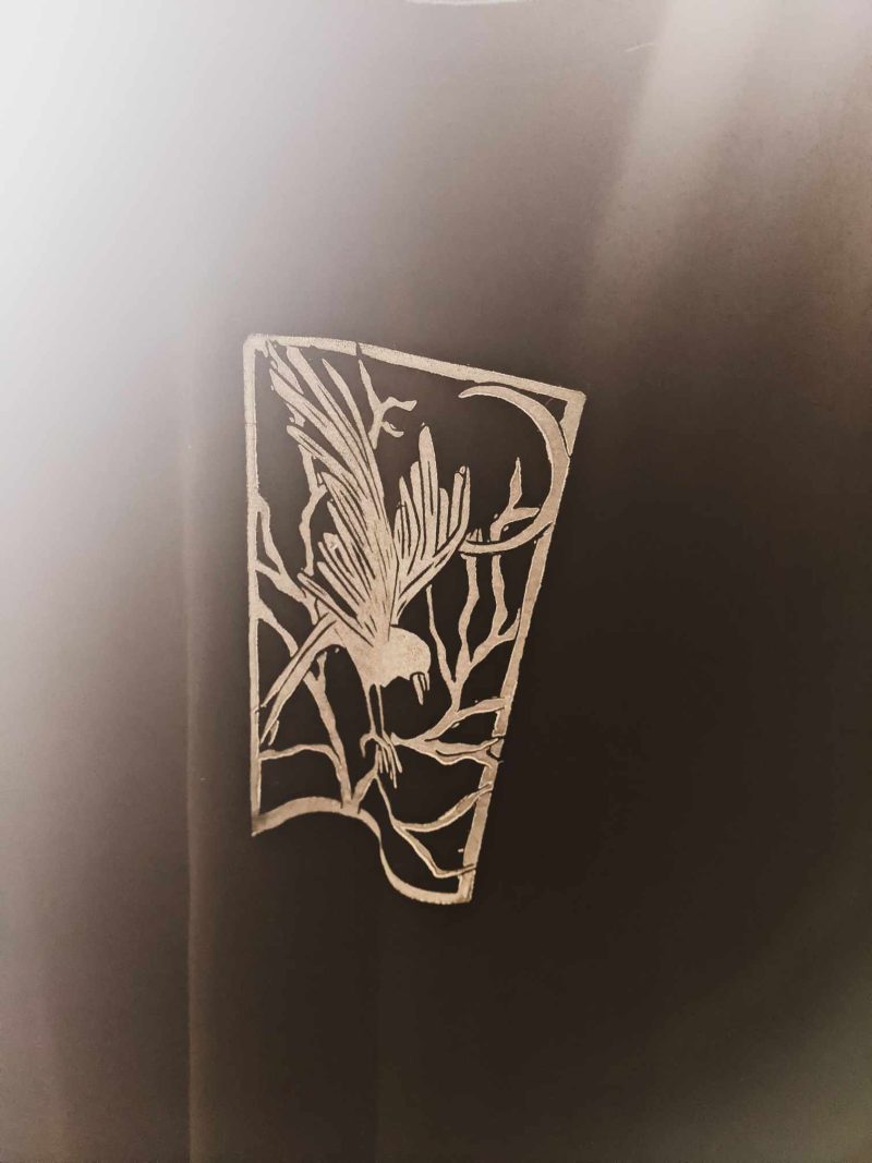 « Corbeau » T-Shirt Linogravure – Image 4
