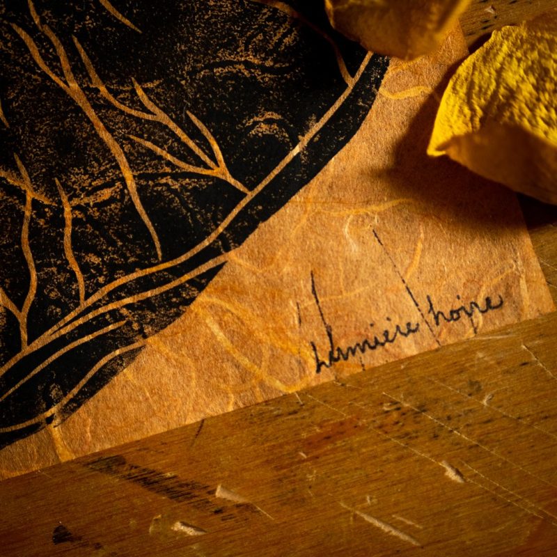 La danseuse lionne - Linogravure – Image 5