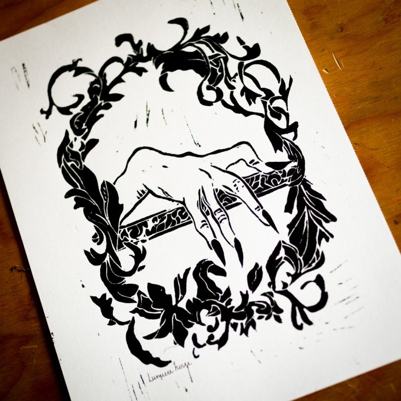 Vampire Linogravure – Image 2