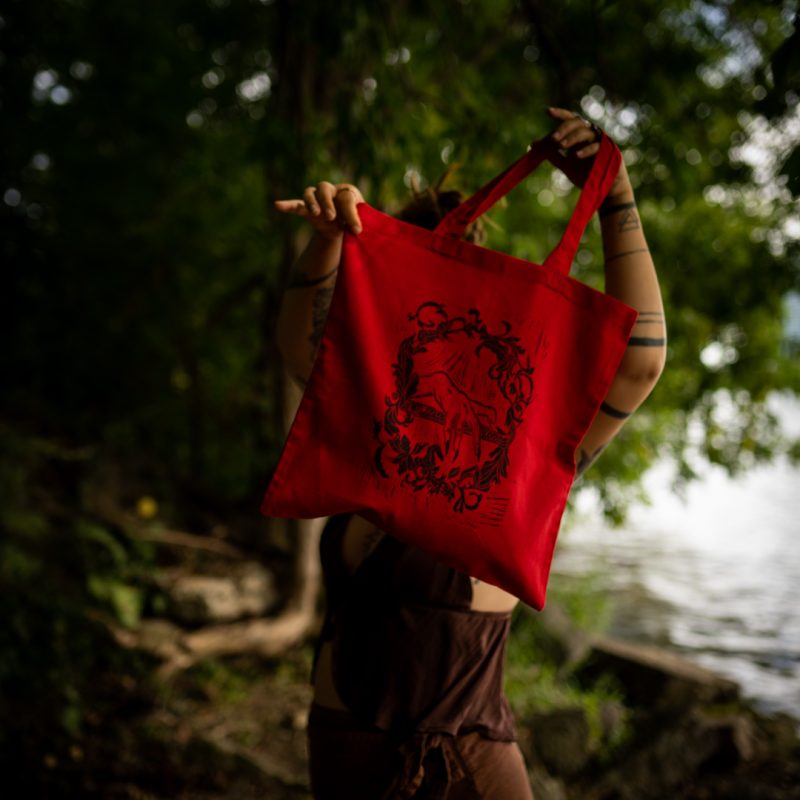 Sac réutilisable «Rouge comme le sang» – Image 7