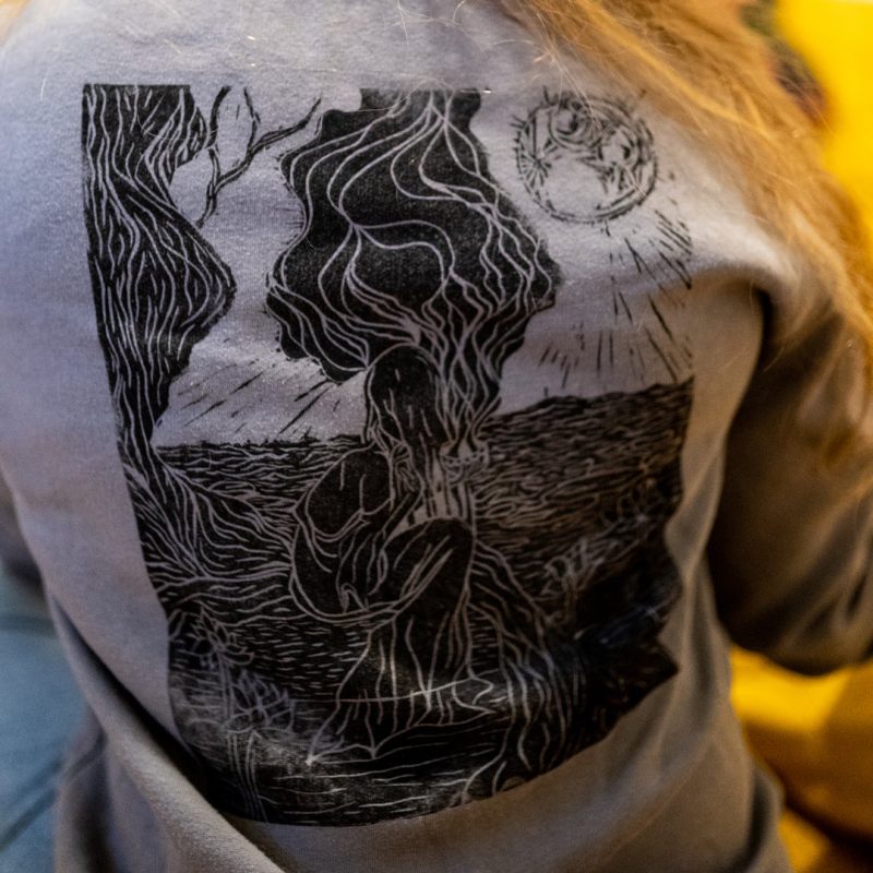 Coton ouaté gris « La sorcière de l'eau » – Image 5