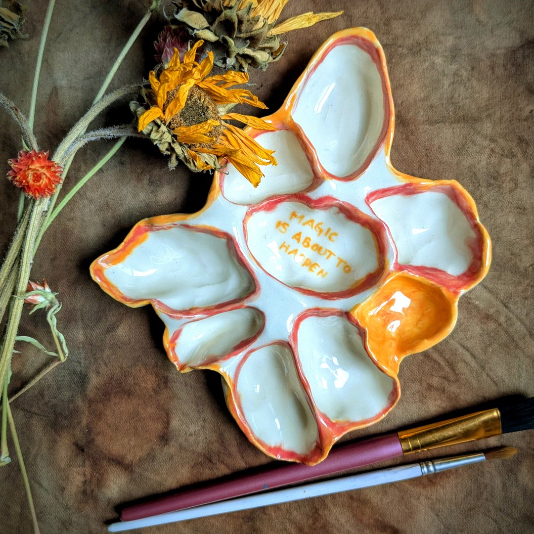 Palette de peinture - Magic is about to happen