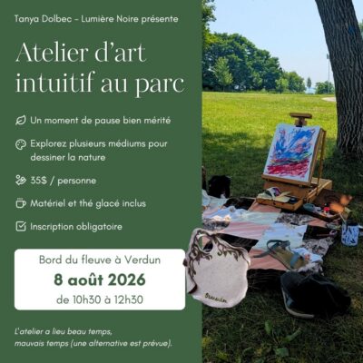 Atelier d'art intuitif au parc
